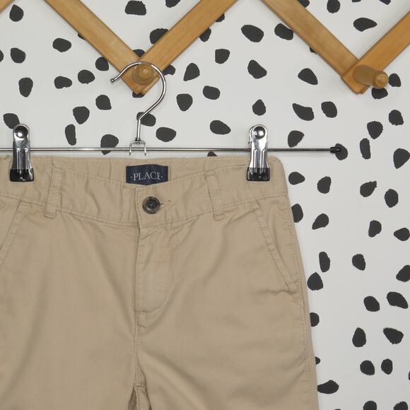 The Children’s Place Tan Khaki Boys Chino Shorts - Picture 2 of 6
